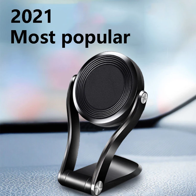 

Magnetic Car Phone Holder Strong Magnet Automobile Paste Type Stand General Purpose Portable Silica Gel Bracket