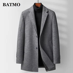 Пальто BATMO 2020 Новое поступление осень-зима толстое пальто для мужчин, мужские толстые куртки 1855