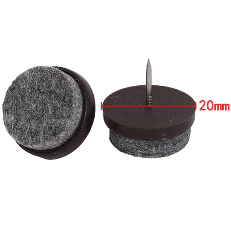 20 мм гвоздь коричневый 50 шт. пакет/мебель Нескользящие ножки войлочная