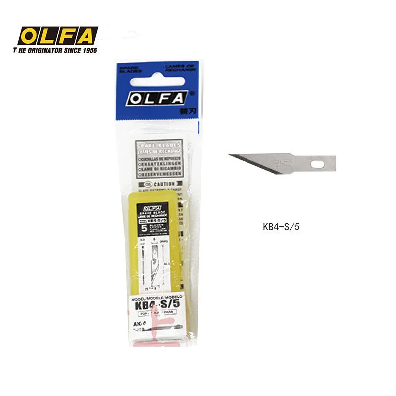 

Olfa engraving knife trimming model knife oblique edge rubber seal AK-4 replacement blade KB4-S / 5