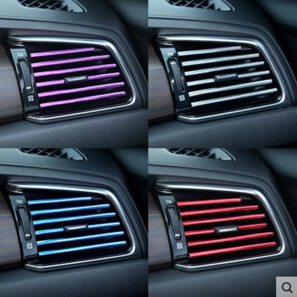 10 шт. декоративные полосы для выпускного отверстия автомобиля VW Volkswagen Golf 6 7 BMW e46 e60