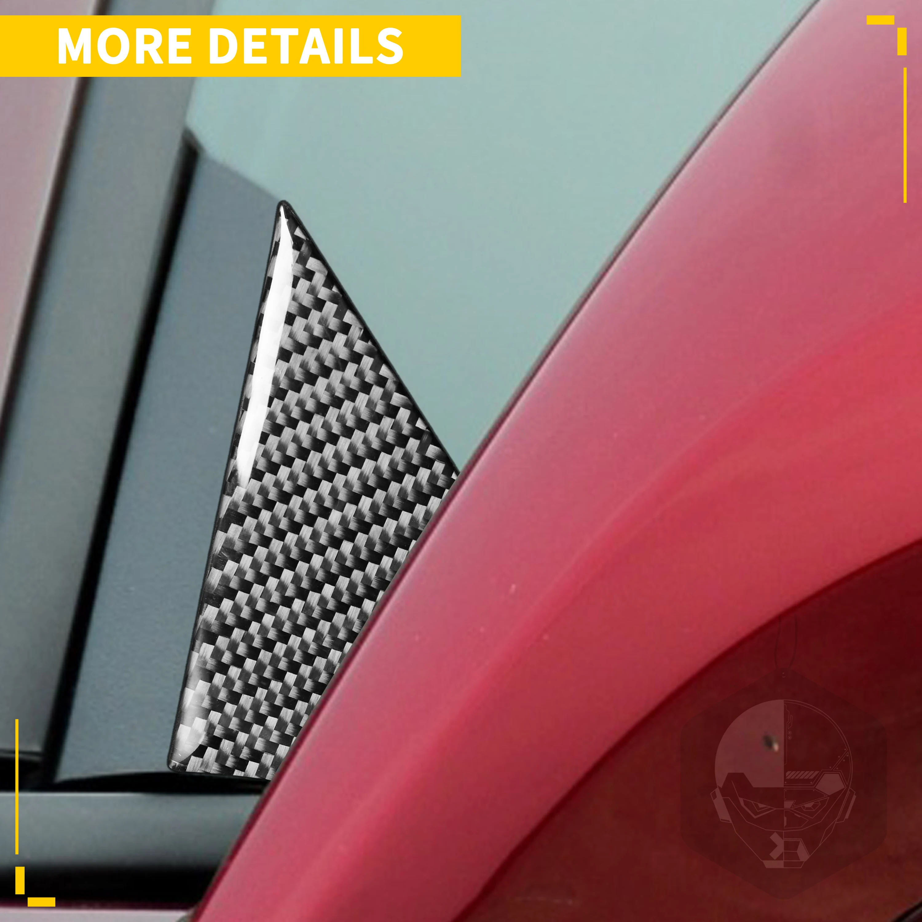 RRX Auto A-pillar треугольная угловая крышка наклейка для автомобильного окна дверная