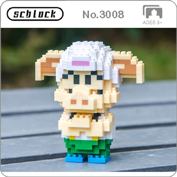 SC аниме Dragon Ball Z Son Goku Супер Saiyan Vegeta Frieza Majin Buu Cell DIY мини-строительные алмазные маленькие блоки игрушки новые в сумки - Цвет: Oolong