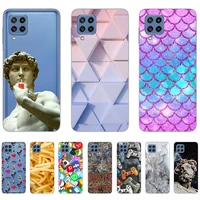 for samsung galaxy m32 case tpu silicon durable luxury shell phone cover on galaxy m32 fundas coque etui bumper full protection