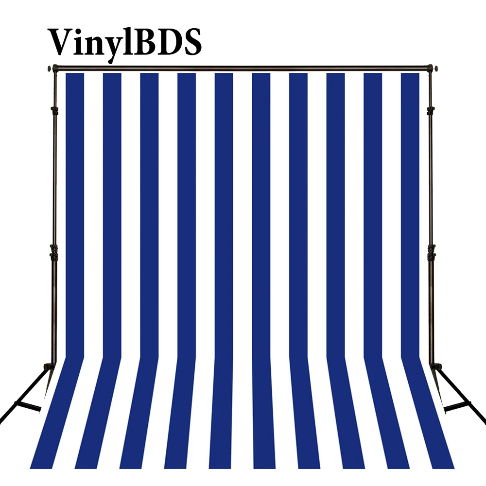 

VinylBDS фото фон синие и белые полосы стены Детская Студия фото фон