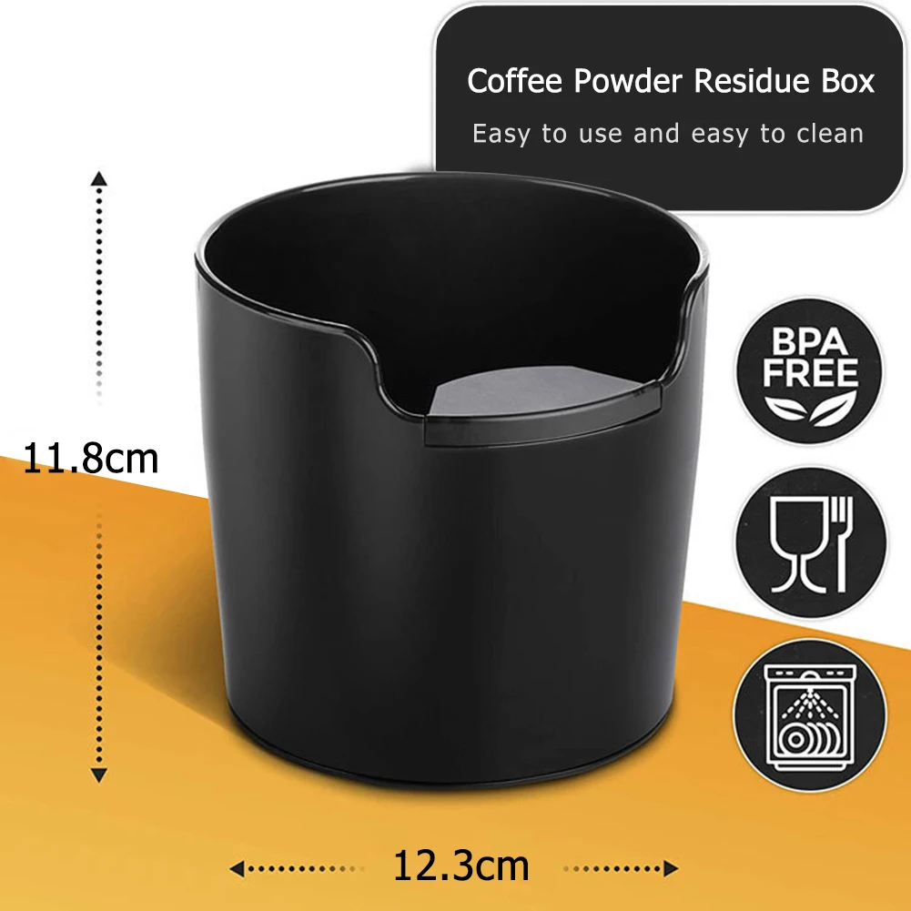 

Espresso Grounds Knock Box Practical Household Anti-skid Coffee Press Box Knock Residue Tools Home Dump Bin Container