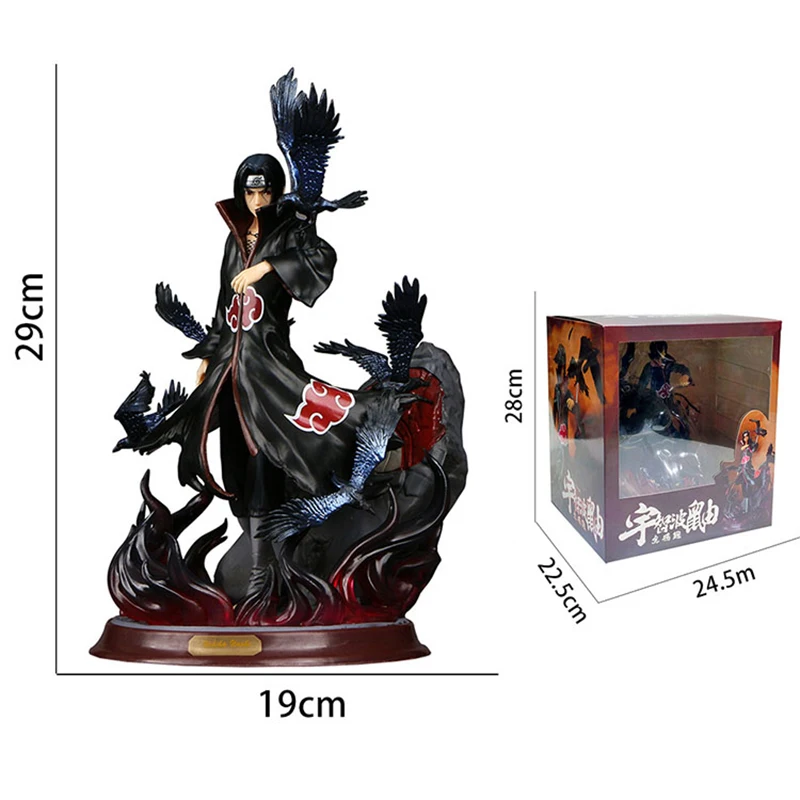 Экшн-фигурка Наруто Gk игрушка модель корабля аниме Uchiha Itachi украшение