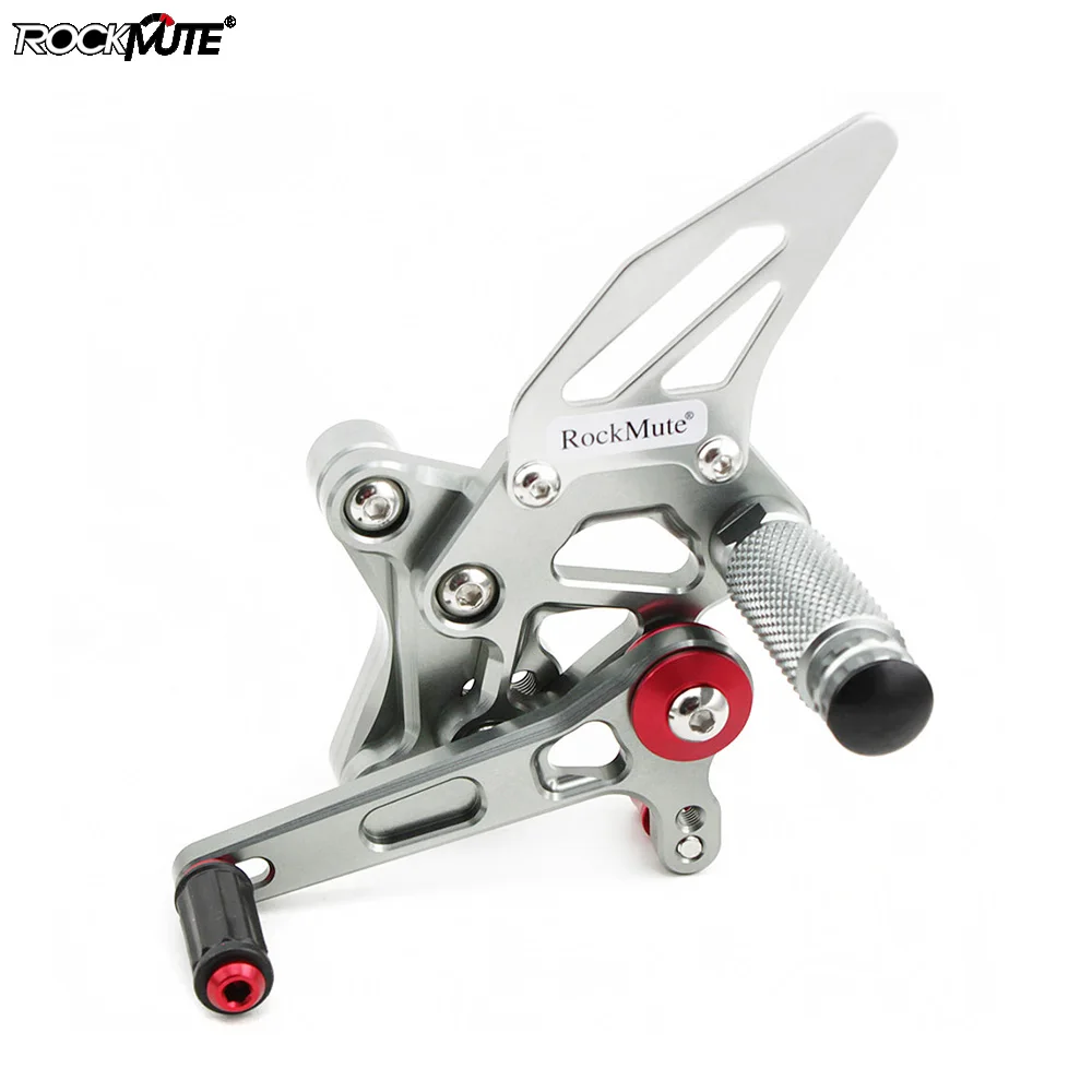CNC алюминиевый мотоцикл Регулируемый Rearset задний Набор Подножки педаль Подножка