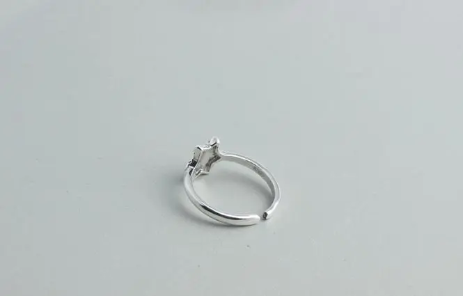 Южная Корея S925 тайский Серебряные ювелирные изделия простой ретро Винтаж шесть с