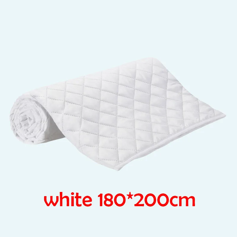 White 180x200cm Xiaomi Youpin 8H двойной Антибактериальный Матрас протектор машинная стирка мягкая Нескользящая комфортная кровать матрас против клещей - Цвет: White 180x200cm