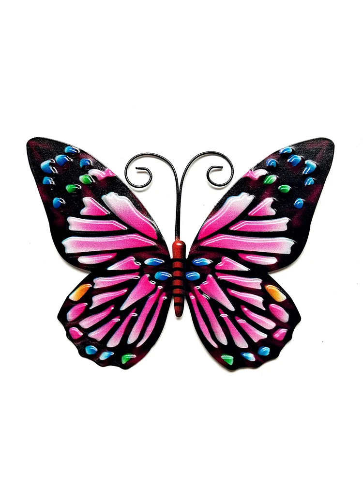 

Metal Butterfly Craft Metal Wall Art Home Wall Decor Hanging Sculpture Garden Decor Courtyard Fence Wall Decorative Kind