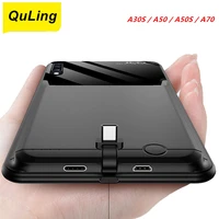 quling 10000 mah for samsung galaxy a30s a50 a50s a70 battery case battery charger bank power case
