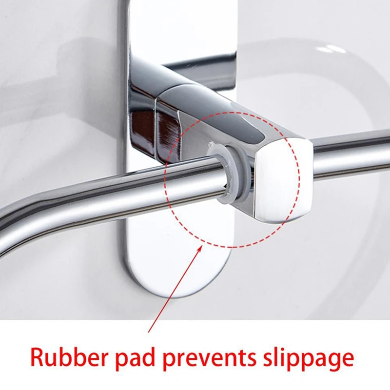

Hand Towel Holder Punch Free Round Style Towel Ring Holder for Bathroom Wall Round Towel Rack Towel Hanger