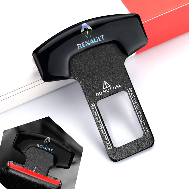 Металлический Автомобильный интерьер защелки ремня Безопасность пробка на