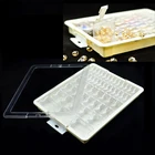 Дрель контейнеры для алмазов картина инструмент для выкладывания мозаики аксессуары в клетку украшения Алмазная мозаика прозрачная коробка для хранения