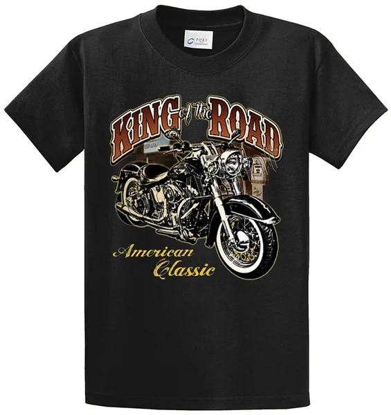 

Summer Fashion King ohef Road Men Casual T-Shirt