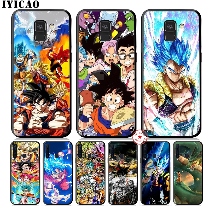 IYICAO Dragon Ball Z GT Super Goku мягкий чехол для телефона Samsung Galaxy A9 A8 A7 J6 A6 Plus 2018 A5 A3 2016 2017