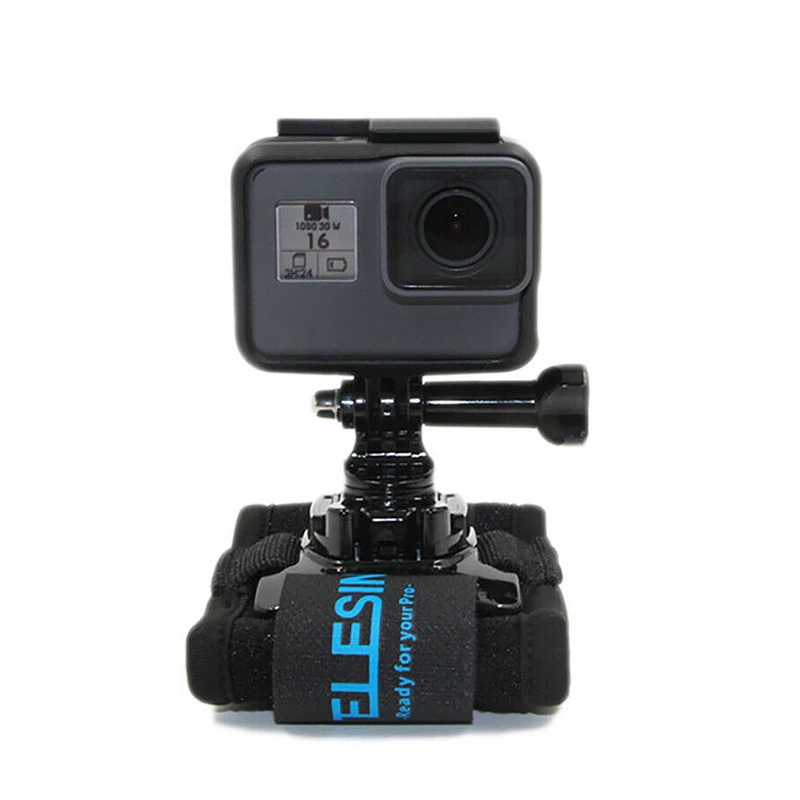 TELESIN 360 градусов Поворотный ремешок на запястье рука для GoPro Hero 6 5 4 3 Дайвинг горный