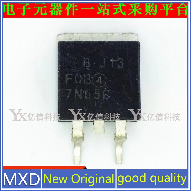 

5 шт./лот новый оригинальный FQB7N65C UTC7N65L 7N65 7A650V эффект силового поля Mos-трубка TO263 хорошее качество