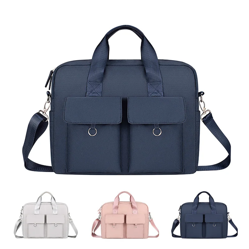

Waterproof Laptop Bag 13.3 14 15.6 inch Notebook Bag Sleeve For Macbook Air Pro 13 15 Computer Shoulder Handbag Briefcase Bag