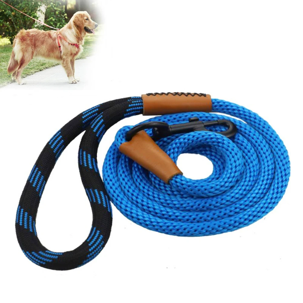 

Nylon Dog Leash Pet Supplies Medium Large Dogs Pet Outdoor Walking Long Dog Training Leashes 1.8M/3M/5M Length