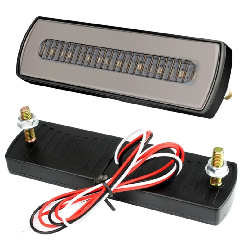 40LED Two-color Strobe Warning Light Flashing Vehicle Signal Flash Beacon Emergency Brake Lamp Auto Night Driving Safety | Автомобили и