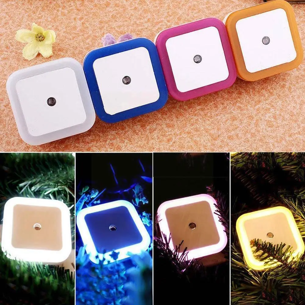 

Wireless Sensor Led Night Light Mini Square Night Light Suitable For Baby Children's Living Room Bedroom Corridor Lighting N9m1
