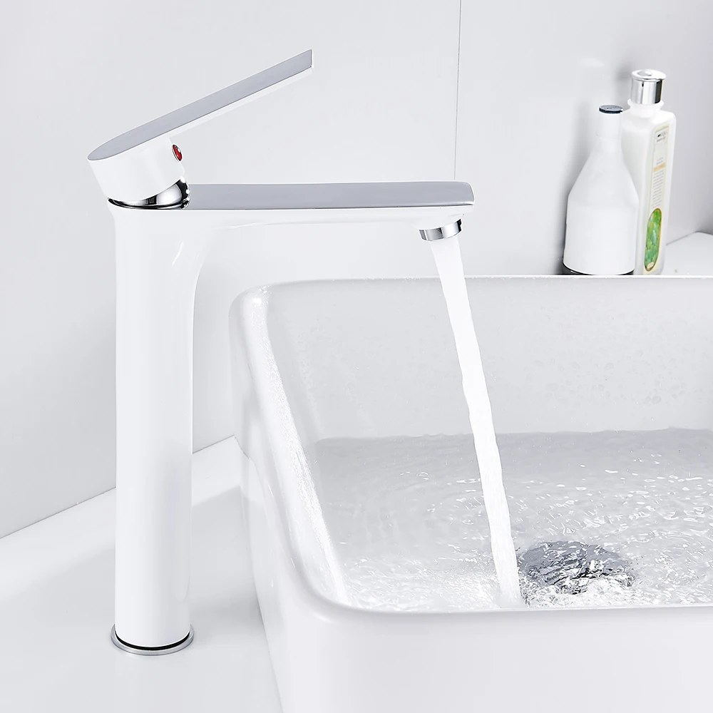 Латунный Смеситель для раковины Водопад кран горячей и холодной с одним