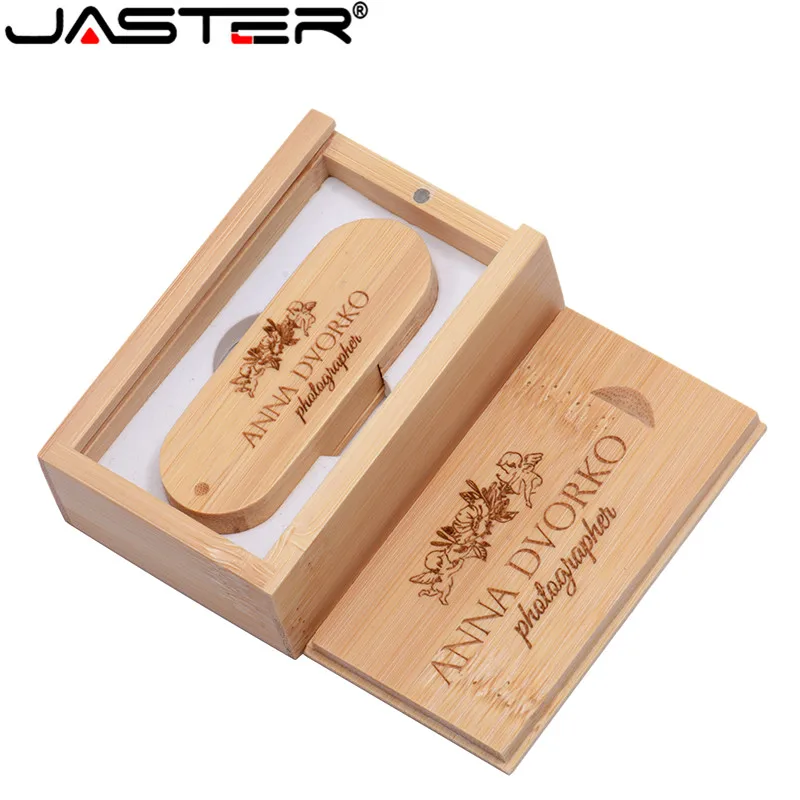 JASTER 5 цветов деревянный + коробка логотип Фотография Печать usb флэш накопитель 4 ГБ