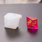 7 форм, Филамент, квадратные треугольные кости, форма для кубиков, цифровая игра, силиконовая форма A07 20, Прямая поставка