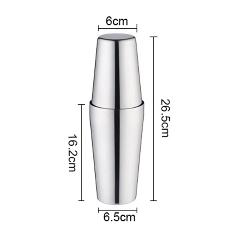 

Boston Shaker Professional Stainless Steel Bartender Wine Cup Cocktail Mixer Martini Cocktail Shaker Bar Snow Kettle Mixing Tool