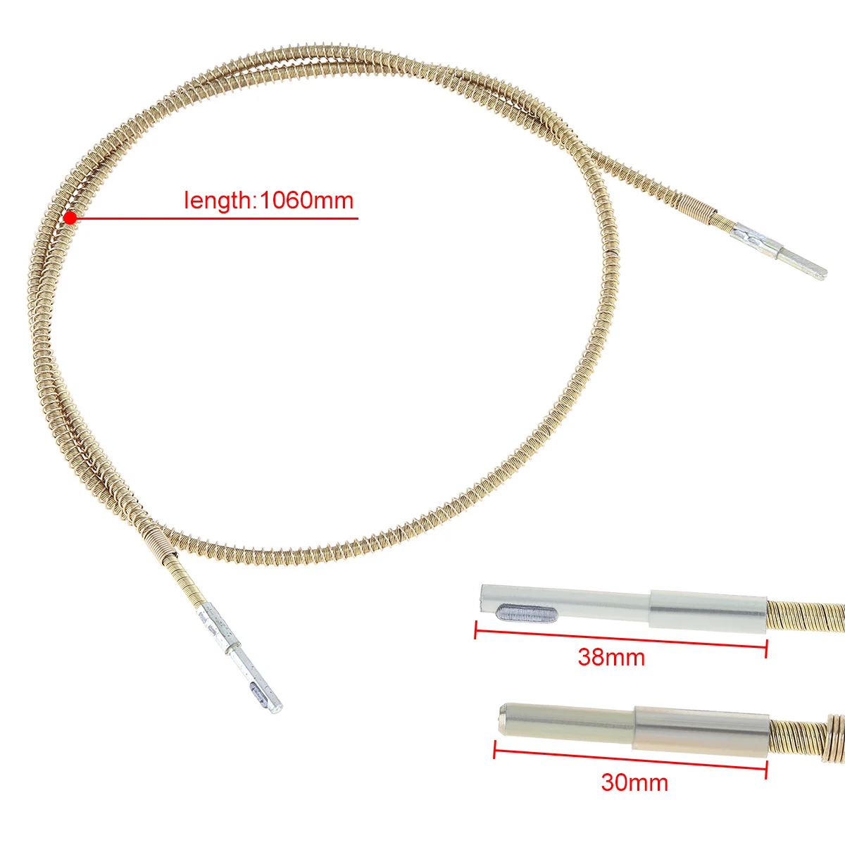 Гибкий вал внутреннее ядро гибкий машина с трубным стержнем 6 мм патрон и пружина