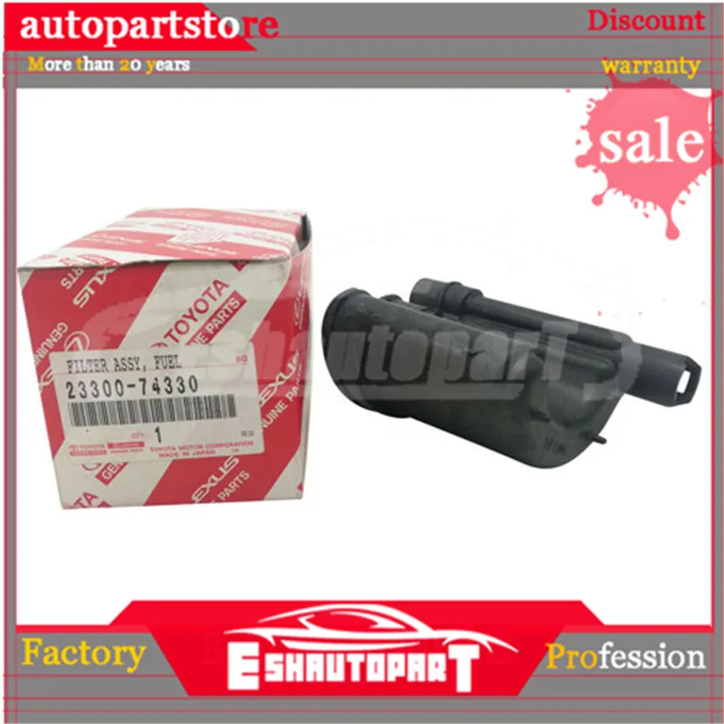 

New Auto Fuel filter Oil tank Gasoline filter use OE NO. 23300-74330 for Toyota Prius Genuine Lexus GS
