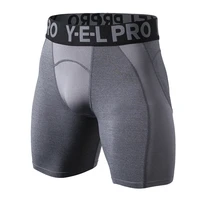 men compression shorts gym clothing skinny sportswear jogger underwear fitness short tights athletic trunks male legging bottoms