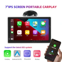 7 inch touch screen car portable wireless apple carplay tablet android radio multimedia bluetooth navigation hd1080 stereo linux