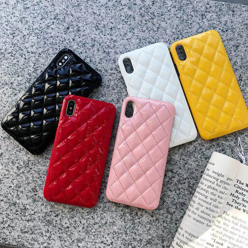 Роскошный брендовый классический квадратный мягкий кожаный чехол из ягненка с