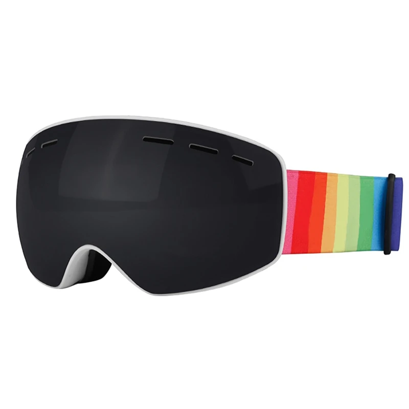 

Детские лыжные очки для катания на сноуборде ветрозащитные противотуманные детские очки для катания на сноуборде для мальчиков девочек и м...