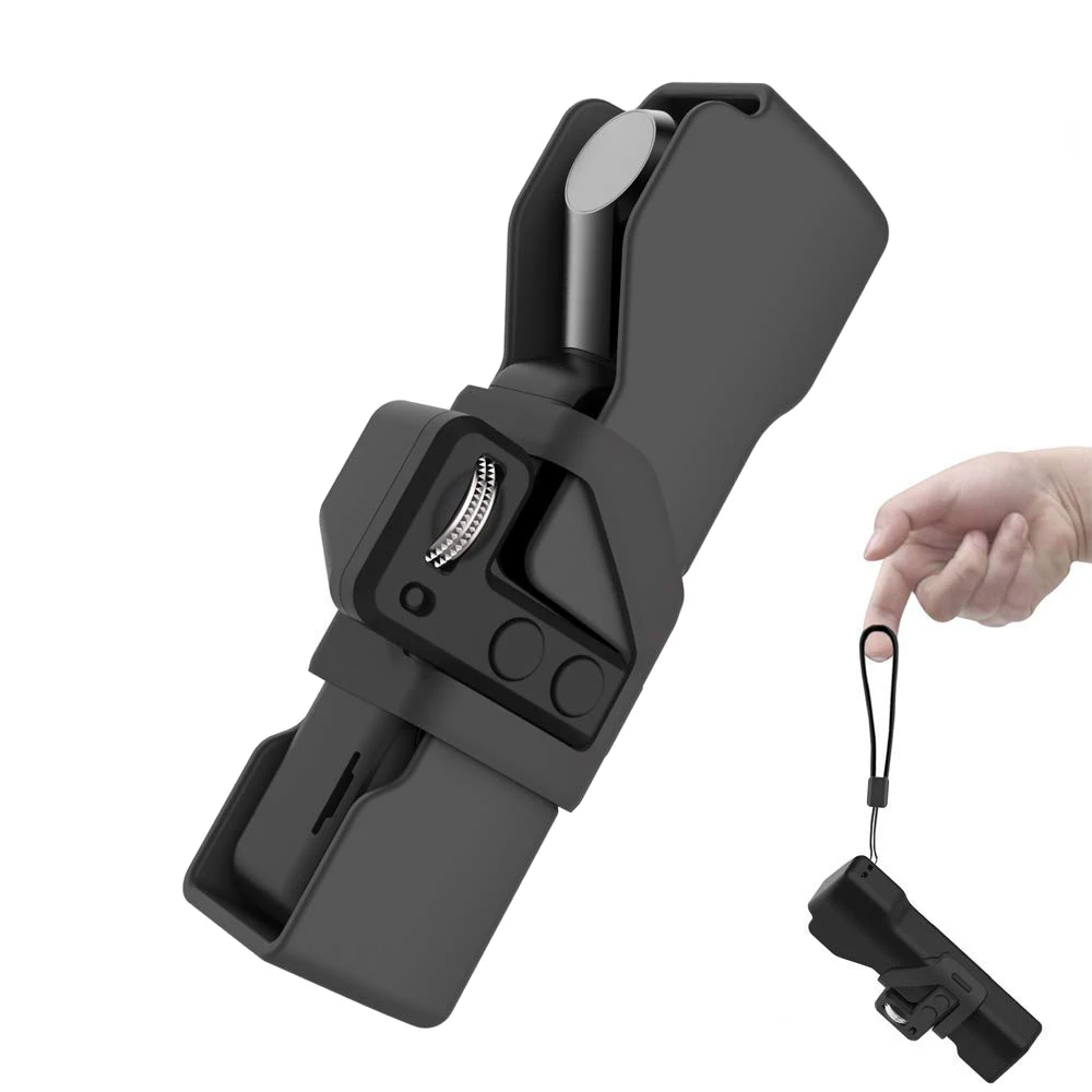 DJI OSMO Pocket Case Portable Storage Bag Buckle Box Osmo Controller Wheel Protective Cover w/ Sling Strap Lanyard |
