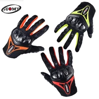 suomy motorcycle gloves summer men motocross riding gloves motorcyclist breathable gloves wearable motorbike cycling gear women