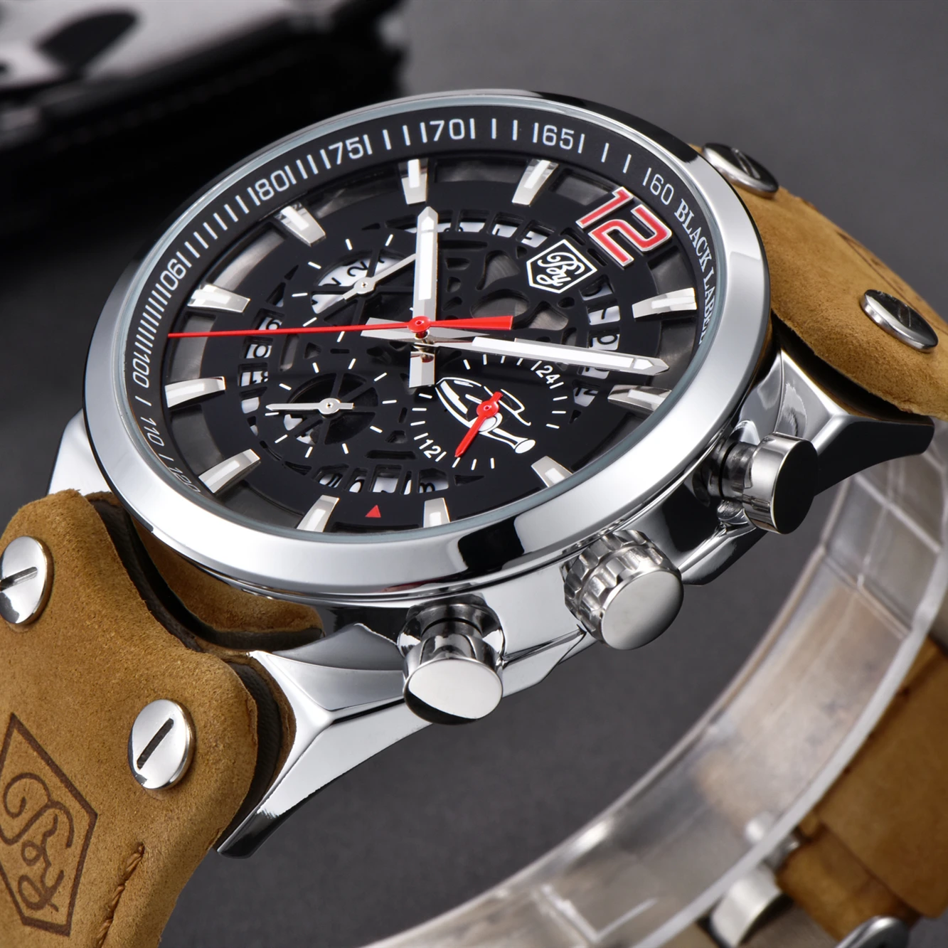 Спортивные мужские часы-хронограф BENYAR модные брендовые военные