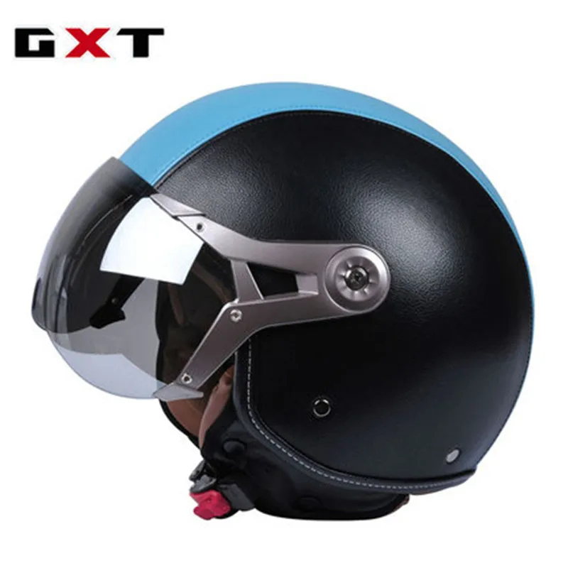 GXT 288 moto rcycle шлем полушлем Универсальный Ретро защитный открытый 3/4 Шлем Capacete Мото