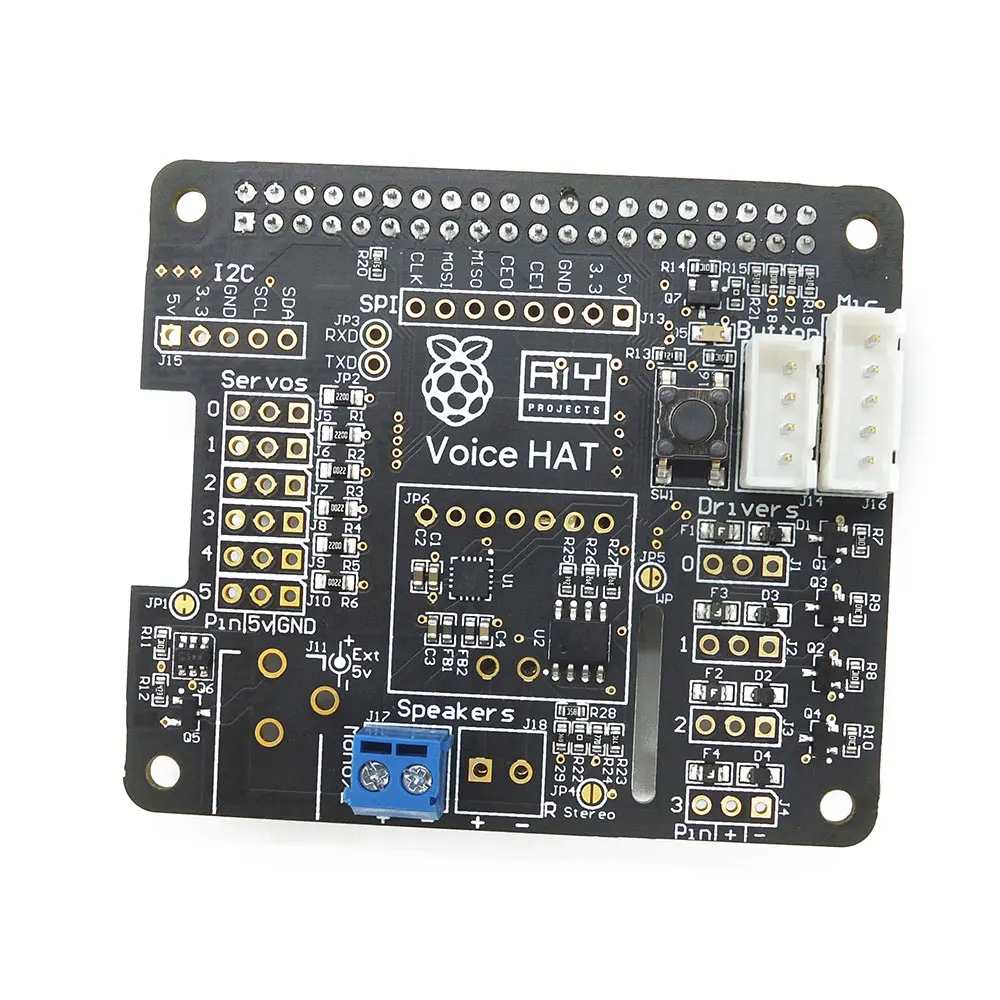 Голосовой комплект для Raspberry pi 3 модуль B Google AIY 3B/3B + | Компьютеры и офис