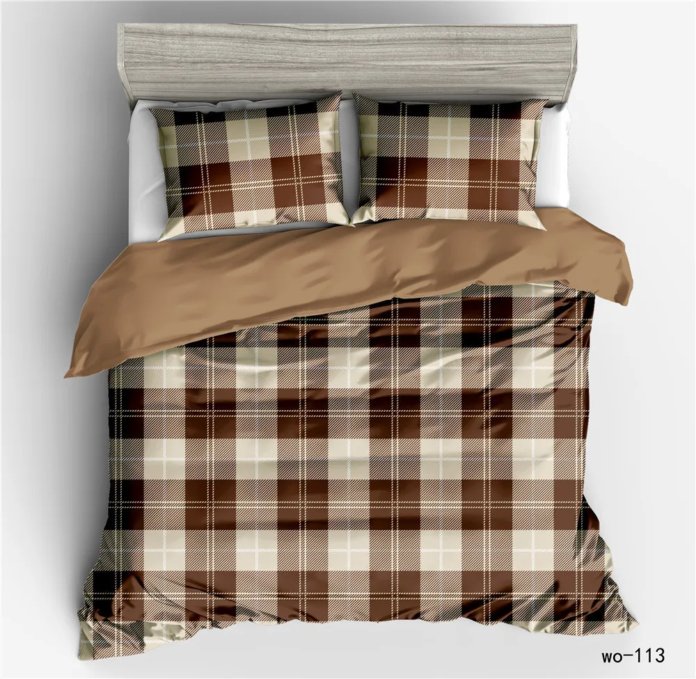 

Britain Style Bed cover Bedding Sets Europe/USA Full Queen King Size Cotton Quilt Duvet Cover Pillow Case 2-3 Pieces Sets