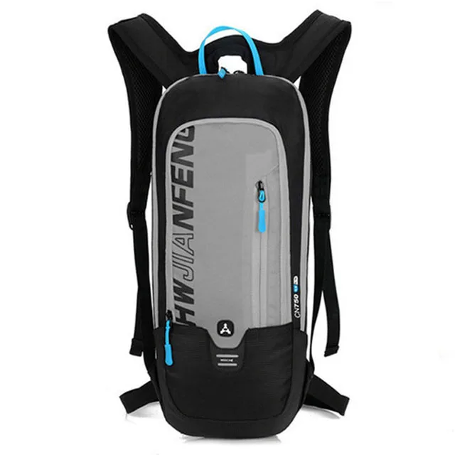 only bag grey Открытый Бег Велоспорт мочевого пузыря воды мешок кемпинг рюкзак 2L спортивный Кемпинг Туризм гидратация рюкзак езда Сумка - Цвет: only bag grey