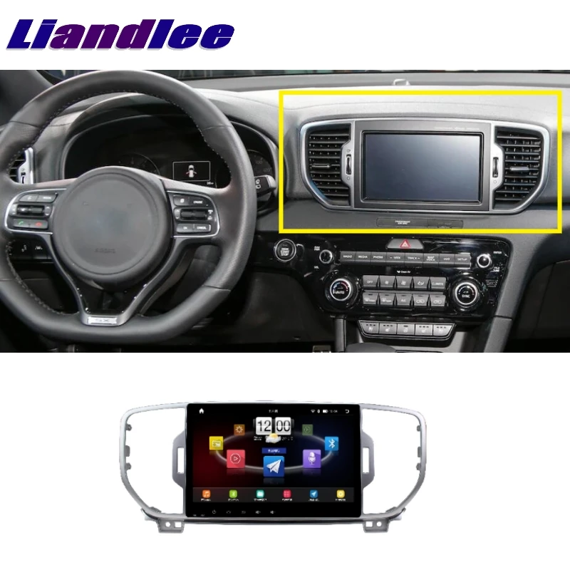 Для Kia Sportage KX5 2015 ~ 2020 LiisLee Автомобильный мультимедийный телевизор DVD gps аудио Hi-Fi