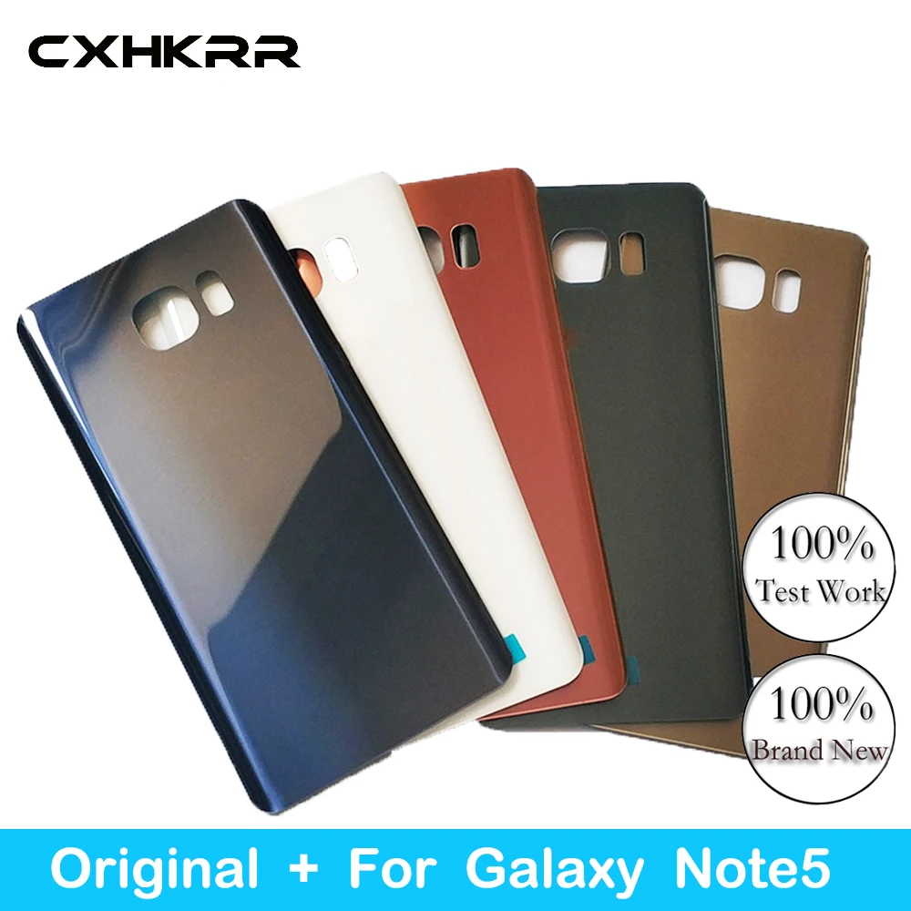 Новый оригинальный чехол CXHKRR для Samsung Galaxy Note 5 задняя крышка аккумулятора
