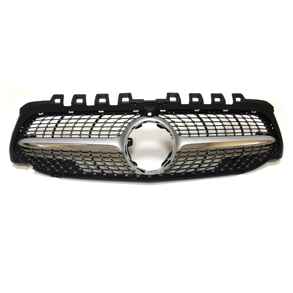 W177 Diamond Grille Front Bumper Racing Car Styling For Mercedes A200 Sports Sedan Grill 2019 | Автомобили и мотоциклы