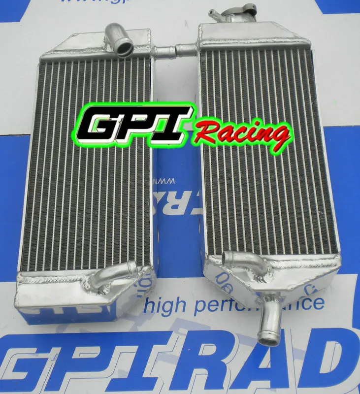 Алюминиевый радиатор для Suzuki RM125 RM 125 2001 2008 02 03 04 05 06 07 2002 2003 2004 RH & LH GPI Racing|Радиаторы