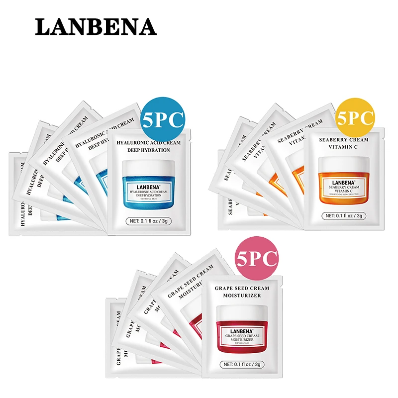 

15 шт., отбеливающий увлажняющий антивозрастной крем для лица с гиалуроновой кислотой