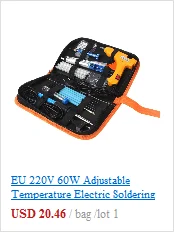 24V 50W паяльная станция паяльник ручка 5pin Сварка горячий пистолет ремонтный инструмент#0604